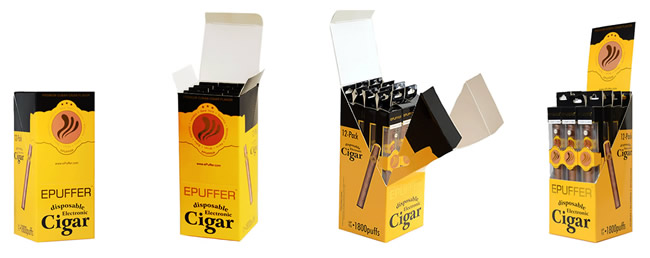 EPUFFER ECIGAR RETAIL READY POS BUNLE