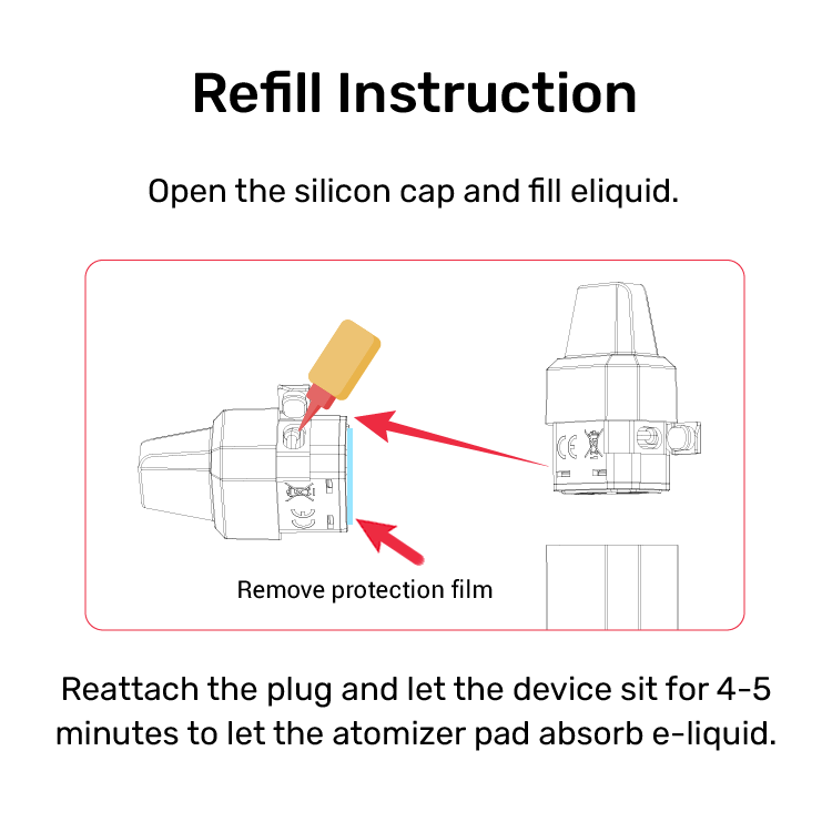 ePuffer SHIFT Royal Blue Vape POD Mod Vaporizer Rechargeable Vape Pod