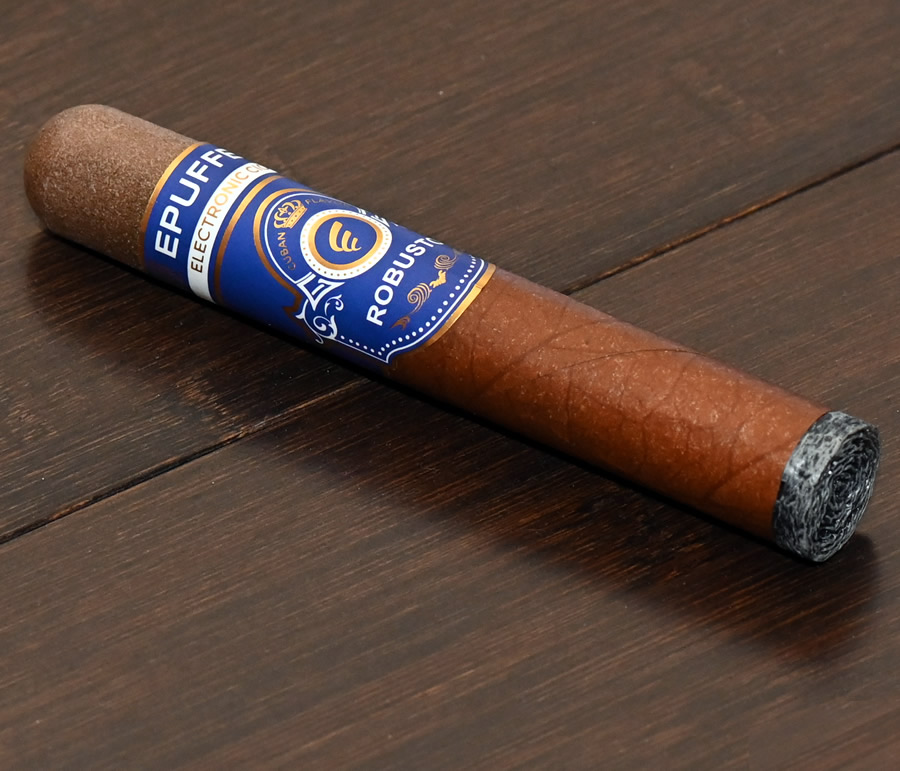 Robusto Blue Havana Cuban eCigar 12PACK Disposable Nicsalt ECigar ePuffer Vape