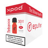 XPOD 30pack carton flue-cured virginia tobacco vape pod