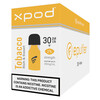 XPOD tobacco rich and sweet vape pod 30-pack bulk carton