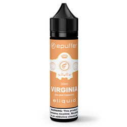epuffer Virginia tobacco cigarette vape eliquid ejuice 50 ml