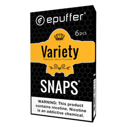 epuffer snaps ecig tobacco variety cartomizers